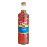 Torani Honey Sweetener Syrup Plastic Bottle 1 Liter - 6/Case