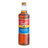 Torani Cinnamon Flavoring Syrup Plastic Bottle 1 Liter - 6/Case