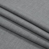 Theory Light Heather Gray Stretch Wool Canvas