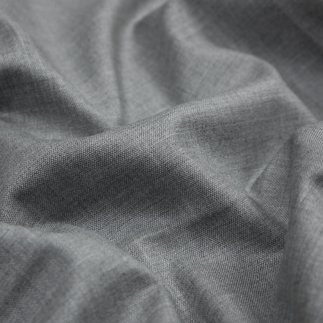 Theory Light Heather Gray Stretch Wool Canvas