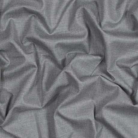 Theory Light Heather Gray Stretch Wool Canvas