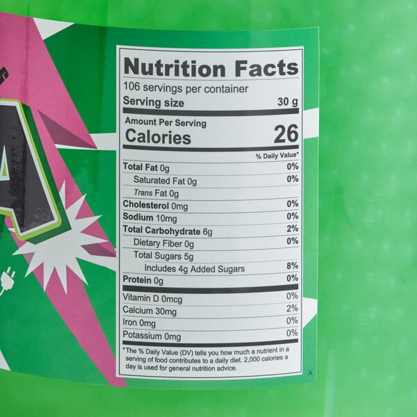 Bossen Atomic Rush Energy Bursting Boba 7.04 lb. - 4/Case