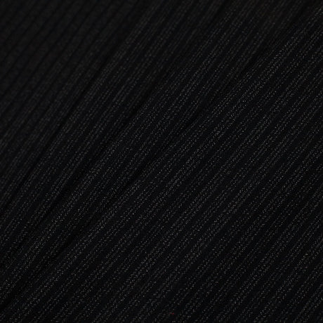 Theory Italian Black Striped Stretch Virgin Wool Woven