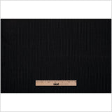 Theory Italian Black Striped Stretch Virgin Wool Woven