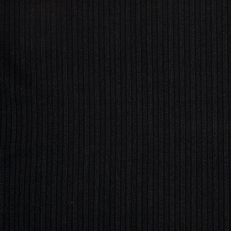 Theory Italian Black Striped Stretch Virgin Wool Woven