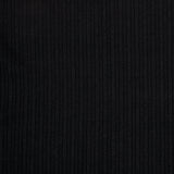 Theory Italian Black Striped Stretch Virgin Wool Woven