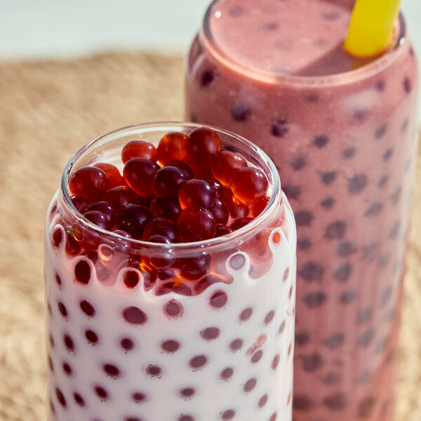 Bossen Midnight Cherry Blast Soda Bursting Boba 7.04 lb. - 4/Case