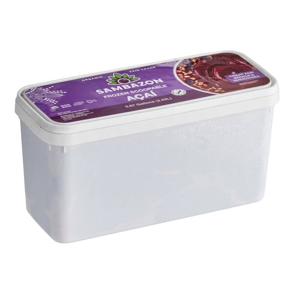 Sambazon Organic Scoopable Acai 1/3 Pan