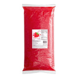 Bossen Strawberry Heart-Shaped Jelly Topping Bag 6.6 lb. - 6/Case
