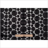 Black Polyester Novelty Lace