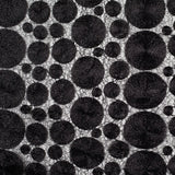 Black Polyester Novelty Lace