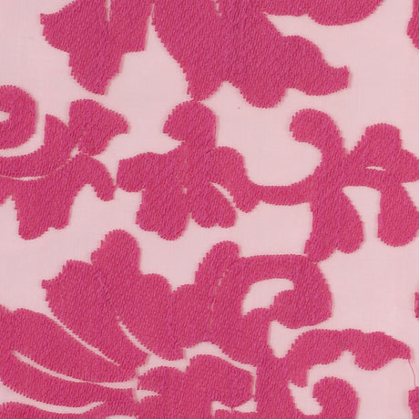 Hot Pink Polyester Lace