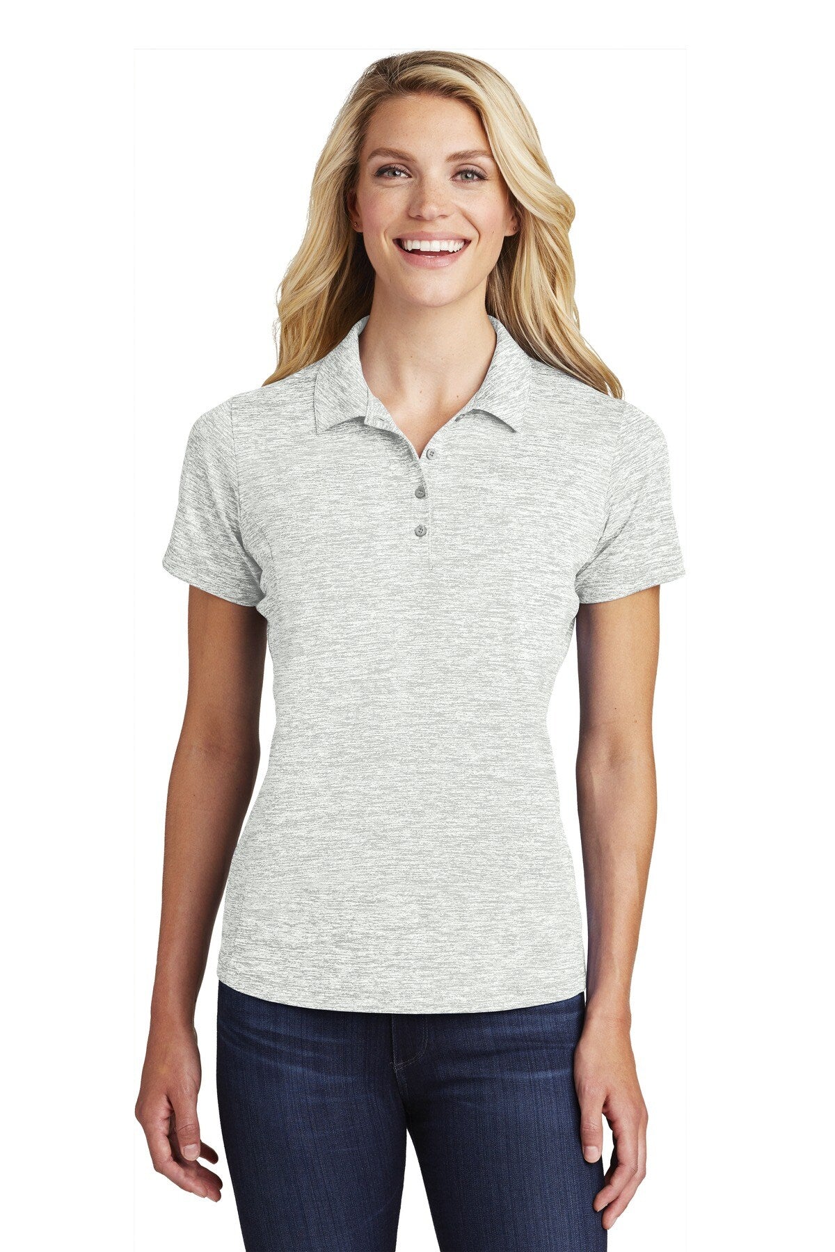 Sport-Tek® PosiCharge Electric Heather Polo Shirt