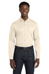 Port Authority® Long Sleeve SuperPro React Twill Shirt