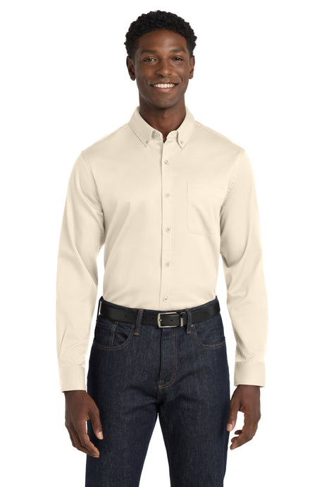 Port Authority® Long Sleeve SuperPro React Twill Shirt