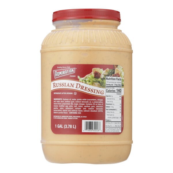 Admiration Russian Dressing 1 Gallon - 4/Case