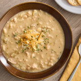 Kettle Cuisine White Chicken Chili Soup with Cilantro 4 lb. - 4/Case