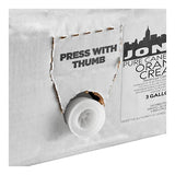 Jones Orange & Cream Beverage / Soda Syrup 3 Gallon Bag in Box