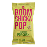 Angie's BOOMCHICKAPOP Sea Salt Popcorn 1.25 oz. - 12/Case