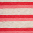 Heathered Oatmeal Striped Stretch Viscose Jersey