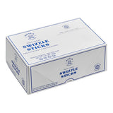 Roses Dryden and Palmer White Unwrapped Rock Candy Swizzle Stick - 72/Pack