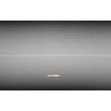 Black and White Striped Polyester Textured Woven