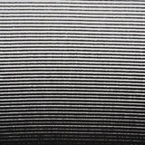 Black and White Striped Polyester Textured Woven