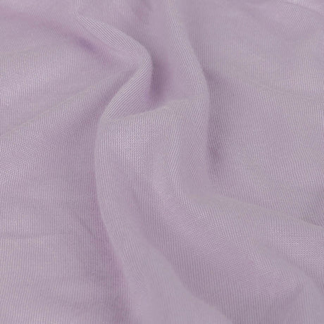Lilac Sheer Rayon Stretch Jersey