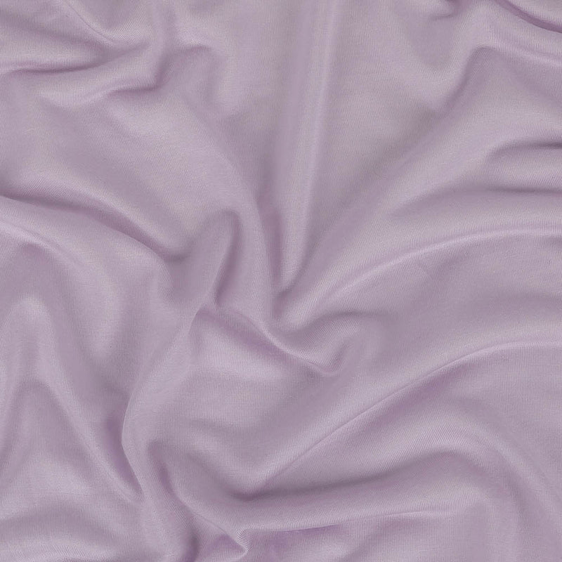 Lilac Sheer Rayon Stretch Jersey