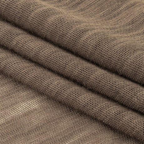 Heathered Dark Gray Sheer Rayon Jersey