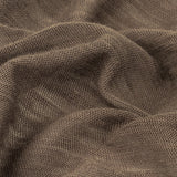Heathered Dark Gray Sheer Rayon Jersey