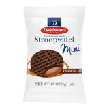 Daelmans Individually Wrapped Mini Chocolate Stroopwafels - 200/Case