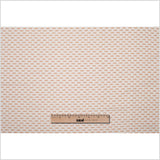 Beige on Ivory Polka Dotted Polyester Jacquard