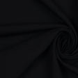 Italian Black Wool-Spandex Suiting