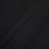 Italian Dark Gray Wool-Spandex Suiting