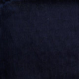 Navy Ribbed Velvet
