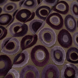 Purple Geometric Velvet