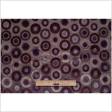 Purple Geometric Velvet