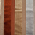 Beige/Rust Striped Velvet