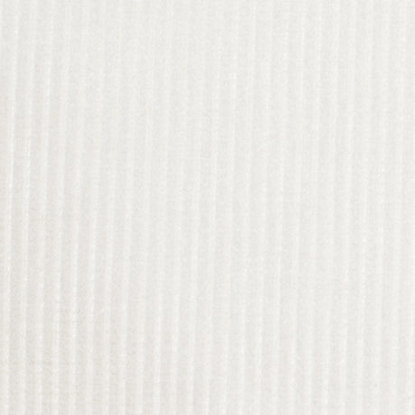 Ivory Ribbed Velvet