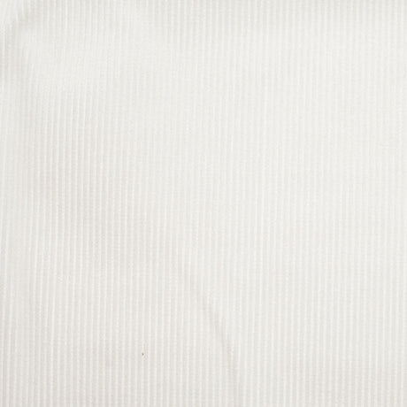 Ivory Ribbed Velvet