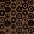 Brown Geometric Velvet