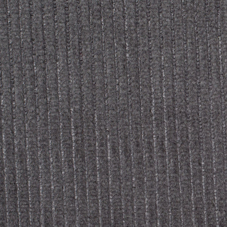 Charcoal Ribbed Velvet