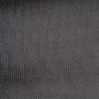 Charcoal Ribbed Velvet