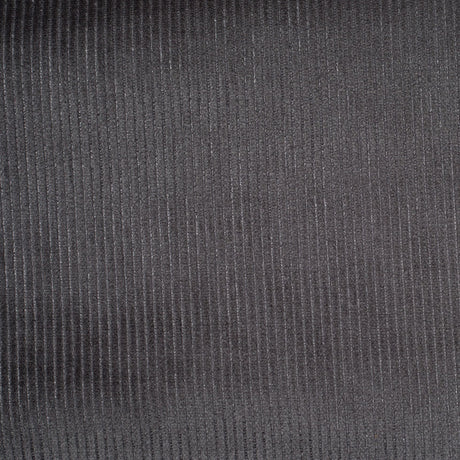 Charcoal Ribbed Velvet