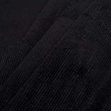 Black Ribbed Velvet