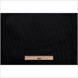 Black Ribbed Velvet