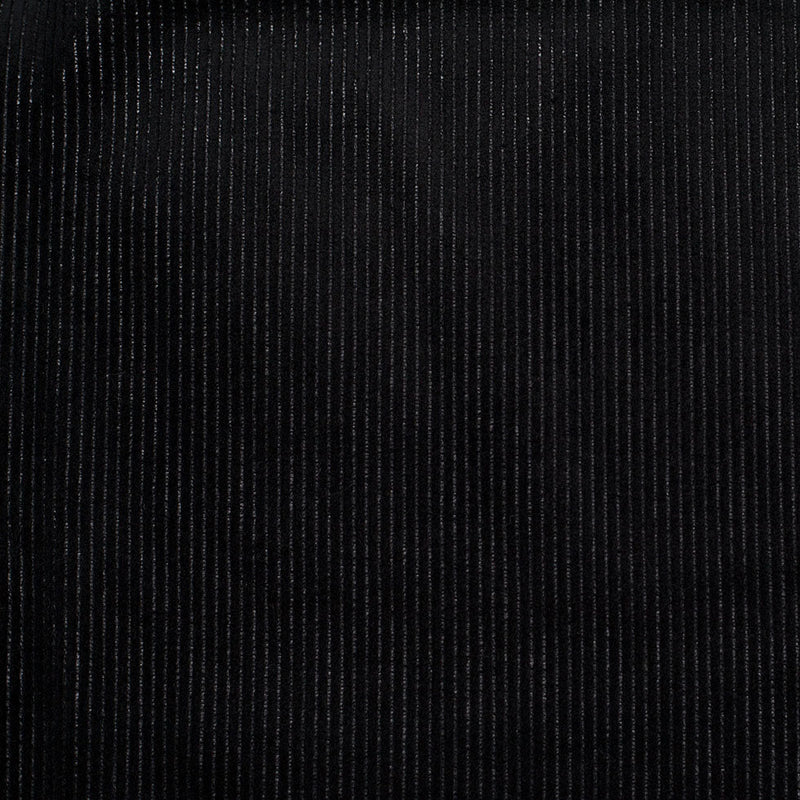 Black Ribbed Velvet