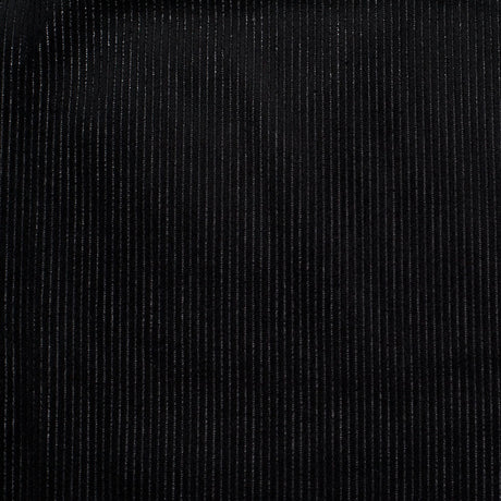 Black Ribbed Velvet