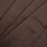 Brown Ribbed Velvet